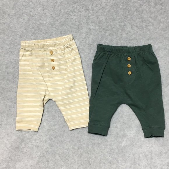 NWOT Little Co by Lauren Conrad Sweatshirt Pants NB 3 Pc Set Infant Joyful Green - Picture 6 of 9